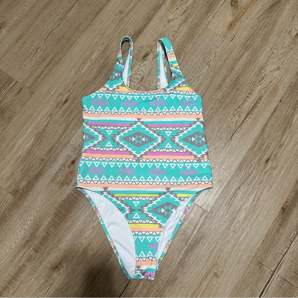 Chubbies the oasis Aztec swimsuit one piece